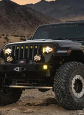 Baja Designs Amber DOT LP6 LED Headlight Kit Jeep Wrangler | Gladiator 2018-2025                                     - 44-8303 - Image 2