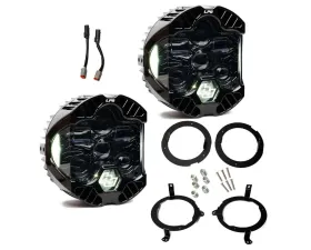 Baja Designs White DOT LP6 LED Headlight Kit Jeep Wrangler | Gladiator 2018-2025