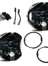 Baja Designs White DOT LP6 LED Headlight Kit Jeep Wrangler JK 2007-2018                                     - 44-8310 - Image 3