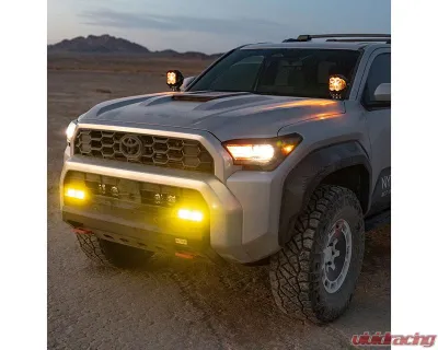 Baja Design Clear Wide Cornering S2 Sport OEM Fog Light Replacement Kit Toyota 4Runner 2025+ - 44-8280