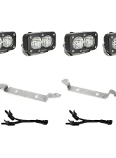 Baja Design Clear Wide Cornering S2 Sport OEM Fog Light Replacement Kit Toyota 4Runner 2025+                                     - 44-8280 - Image 3