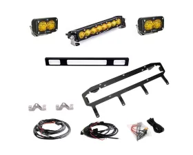 Baja Design Amber Multi-Pattern S8 10"/S2 Pro Grille Light Replacement Kit Toyota 4Runner TRD Pro 2025+
