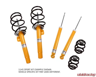 Koni 1145 Sport Shock Kit Honda Civic Base and Hatch (50.5mm Diameter) 2016-2021 - 1145 1254