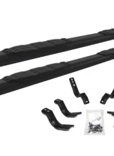 Go Rhino 5" Textured Black 1000 Series Side Steps w/Mounting Brackets Toyota Tundra Double Cab 2022-2024                                     - 105443580T - Image 2
