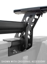 Go Rhino Textured Black XRS Cross Bars Truck Bed Rail Kit w/o Tonneau Covers Ram | Chevrolet | GMC 2007-2024                                     - 5935001T - Image 2