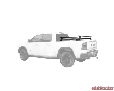 Go Rhino Textured Black XRS Cross Bars Truck Bed Rail Kit w/o Tonneau Covers Ram | Chevrolet | GMC 2007-2024 - 5935001T