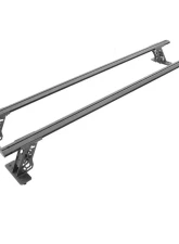Go Rhino Textured Black XRS Cross Bars Truck Bed Rail Kit w/Tonneau Cover T-Tracks Ram | Jeep | Chevrolet 2006-2024                                     - 5935015T - Image 8