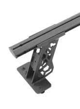 Go Rhino Textured Black XRS Cross Bars Truck Bed Rail Kit w/Tonneau Cover T-Tracks Ram | Jeep | Chevrolet 2006-2024                                     - 5935015T - Image 5