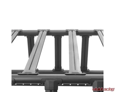 Go Rhino Textured Black Box 1 Mid-Size Trucks XRS Overland Xtreme Rack Chevrolet | GMC | Ford 2005-2023 - 5951000T-01