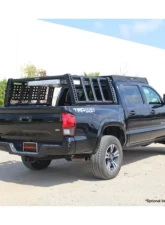 Go Rhino Textured Black Box 1 Mid-Size Trucks XRS Overland Xtreme Rack Chevrolet | GMC | Ford 2005-2023                                     - 5951000T-01 - Image 12