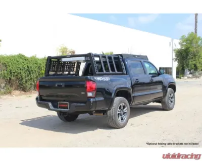 Go Rhino Textured Black Box 1 Mid-Size Trucks XRS Overland Xtreme Rack Chevrolet | GMC | Ford 2005-2023 - 5951000T-01