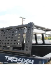 Go Rhino Textured Black Box 1 Mid-Size Trucks XRS Overland Xtreme Rack Chevrolet | GMC | Ford 2005-2023                                     - 5951000T-01 - Image 14