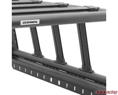 Go Rhino Textured Black Box 1 Mid-Size Trucks XRS Overland Xtreme Rack Chevrolet | GMC | Ford 2005-2023 - 5951000T-01