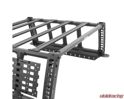 Go Rhino Textured Black Box 1 Mid-Size Trucks XRS Overland Xtreme Rack Chevrolet | GMC | Ford 2005-2023 - 5951000T-01
