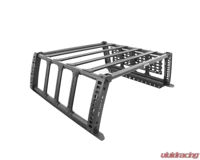 Go Rhino Textured Black Box 1 Mid-Size Trucks XRS Overland Xtreme Rack Chevrolet | GMC | Ford 2005-2023 - 5951000T-01
