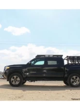 Go Rhino Textured Black Box 1 Mid-Size Trucks XRS Overland Xtreme Rack Chevrolet | GMC | Ford 2005-2023                                     - 5951000T-01 - Image 8