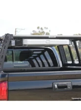 Go Rhino Textured Black Box 1 Mid-Size Trucks XRS Overland Xtreme Rack Chevrolet | GMC | Ford 2005-2023                                     - 5951000T-01 - Image 11