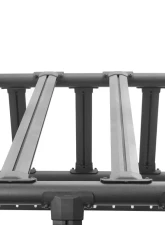 Go Rhino Textured Black Box 2 Mid-Size Trucks XRS Overland Xtreme Rack Chevrolet | GMC | Ford 2005-2023                                     - 5951000T-02 - Image 3