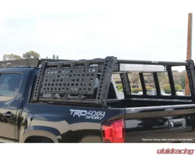 Go Rhino Textured Black Box 2 Mid-Size Trucks XRS Overland Xtreme Rack Chevrolet | GMC | Ford 2005-2023 - 5951000T-02
