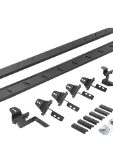 Go Rhino Textured Black RB10 Slim Line Running Boards Kit for Jeep Wrangler 2007-2018                                     - 63450568SPC - Image 3