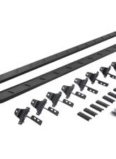 Go Rhino Textured Black RB10 Slim Line Running Boards w/ Mounting Brackets Kit Jeep Gladiator 2020-2023                                     - 63451687SPC - Image 4