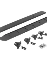 Go Rhino Textured Black RB10 Slim Line Running Boards Kit for Jeep Wrangler 2007-2018                                     - 63492648SPC - Image 3
