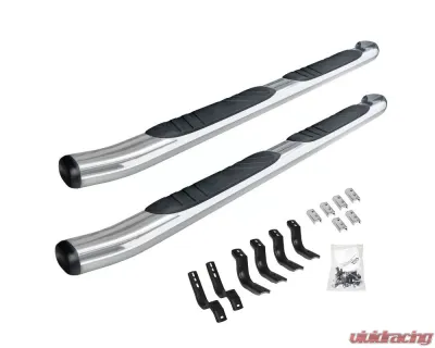 Go Rhino 5" Chrome OE Xtreme Composite Side Steps w/Brackets Kit Toyota Tundra Double Cab 2022-2024 - 685443580CC