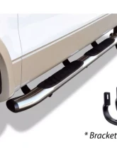 Go Rhino 5" Chrome OE Xtreme Composite Side Steps w/Brackets Kit Toyota Tundra Double Cab 2022-2024                                     - 685443580CC - Image 2