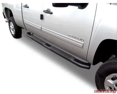 Go Rhino 5" Black OE Xtreme Composite Side Steps w/Mounting Brackets Kit Toyota Tundra 2022-2024 - 685443587CB