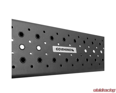 Go Rhino Textured Black HD OE Xtreme Side Steps for 2022-2024 Toyota Tundra Crew Cab - 6863443587T