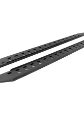 Go Rhino 87" Textured Black RB20 Slim Line Running Boards Dodge | Ram | Jeep | Chevrolet | GMC | Ford | Toyota 1999-2024                                     - 69400087SPC - Image 3