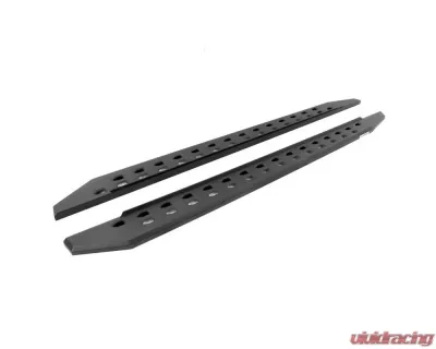 Go Rhino 87" Textured Black RB20 Slim Line Running Boards Dodge | Ram | Jeep | Chevrolet | GMC | Ford | Toyota 1999-2024 - 69400087SPC