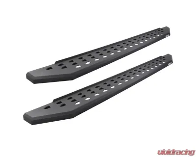 Go Rhino Textured Black RB10 Running Boards w/Brackets 2 Pairs Drop Steps Kit Toyota Tundra Double Cab 2022-2024 - 6944358020PC