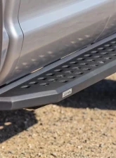 Go Rhino Textured Black RB20 Running Boards w/Mounting Brackets Kit Toyota Tundra Double Cab 2022-2024                                     - 69443580PC - Image 3