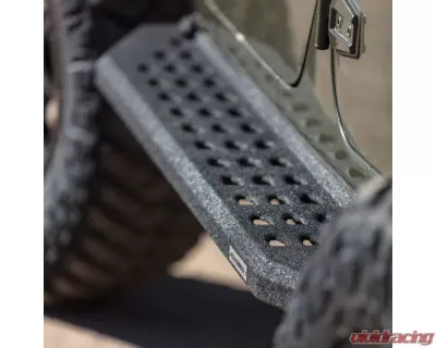 Go Rhino Bedliner Coating RB20 Running Boards w/Mounting Brackets Kit Toyota Tundra Double Cab 2022-2024 - 69443580T