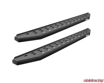 Go Rhino Bedliner Coating RB10 Running Boards w/Brackets 2 Pairs Drop Steps Kit Toyota Tundra Crew Max 2022-2024 - 6944368720T