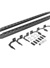 Go Rhino Bedliner Coating RB20 Slim Line Running Boards w/ Mounting Brackets Kit Jeep Gladiator 2020-2023                                     - 69451687ST - Image 3