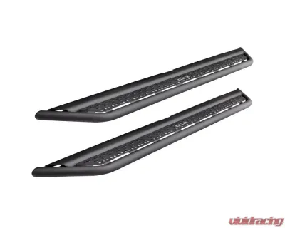 Go Rhino 6" Textured Black Dominator Xtreme D6 Side Steps w/Mounting Brackets Kit Toyota Tundra Double Cab 2022-2024 - D64435T