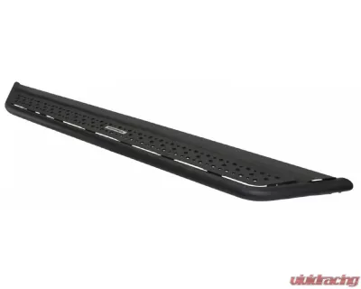 Go Rhino Black Textured 80" Dominator Extreme D6 Side Steps Bar Ram | Dodge | Chevrolet | GMC | Ford | Toyota 4 Door Pickup - D60080T