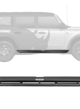 Go Rhino Dominator Extreme DS SideSteps Complete Kit for Ford Bronco 2021-2023, Black                                     - DS4129T - Image 2