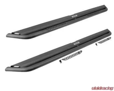 Go Rhino Dominator Extreme DS SideSteps Complete Kit for Ford Bronco 2021-2023, Black - DS4129T