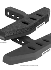 Go Rhino RB20 18" Slim Hitch Step Bedline Coating Universal 2" Receivers                                     - RB620ST - Image 2