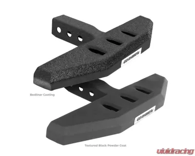 Go Rhino RB20 18" Slim Hitch Step Bedline Coating Universal 2" Receivers - RB620ST