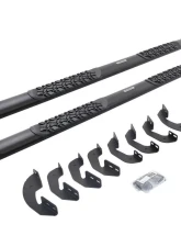 Go Rhino Textured Black V-Series V3 Aluminum Side Steps w/Mounting Brackets Kit Toyota Tundra 2022-2024                                     - V3443687T - Image 9