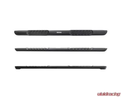 Go Rhino Textured Black V-Series V3 Aluminum Side Steps w/Mounting Brackets Kit Toyota Tundra 2022-2024 - V3443687T