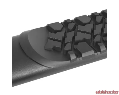 Go Rhino Textured Black V-Series V3 Aluminum Side Steps w/Mounting Brackets Kit Toyota Tundra 2022-2024 - V3443687T