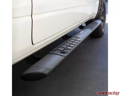 Go Rhino Textured Black V-Series V3 Aluminum Side Steps w/Mounting Brackets Kit Toyota Tundra 2022-2024 - V3443687T