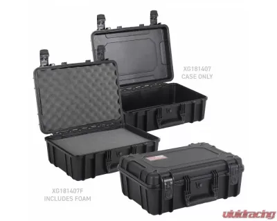 Go Rhino 18" Medium Box Xventure Gear Hard Case With Foam, IP67 Waterproof, Dustproof - XG181407F