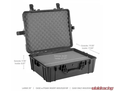 Go Rhino 25" Large Box Xventure Gear Hard Case With Foam - XG252010F