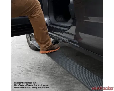 Go Rhino E1 Electric Running Board Kit Bedliner Coating Dodge | Ram 1500 4dr Crew Cab Pickup 2009-2023 - 20420687T